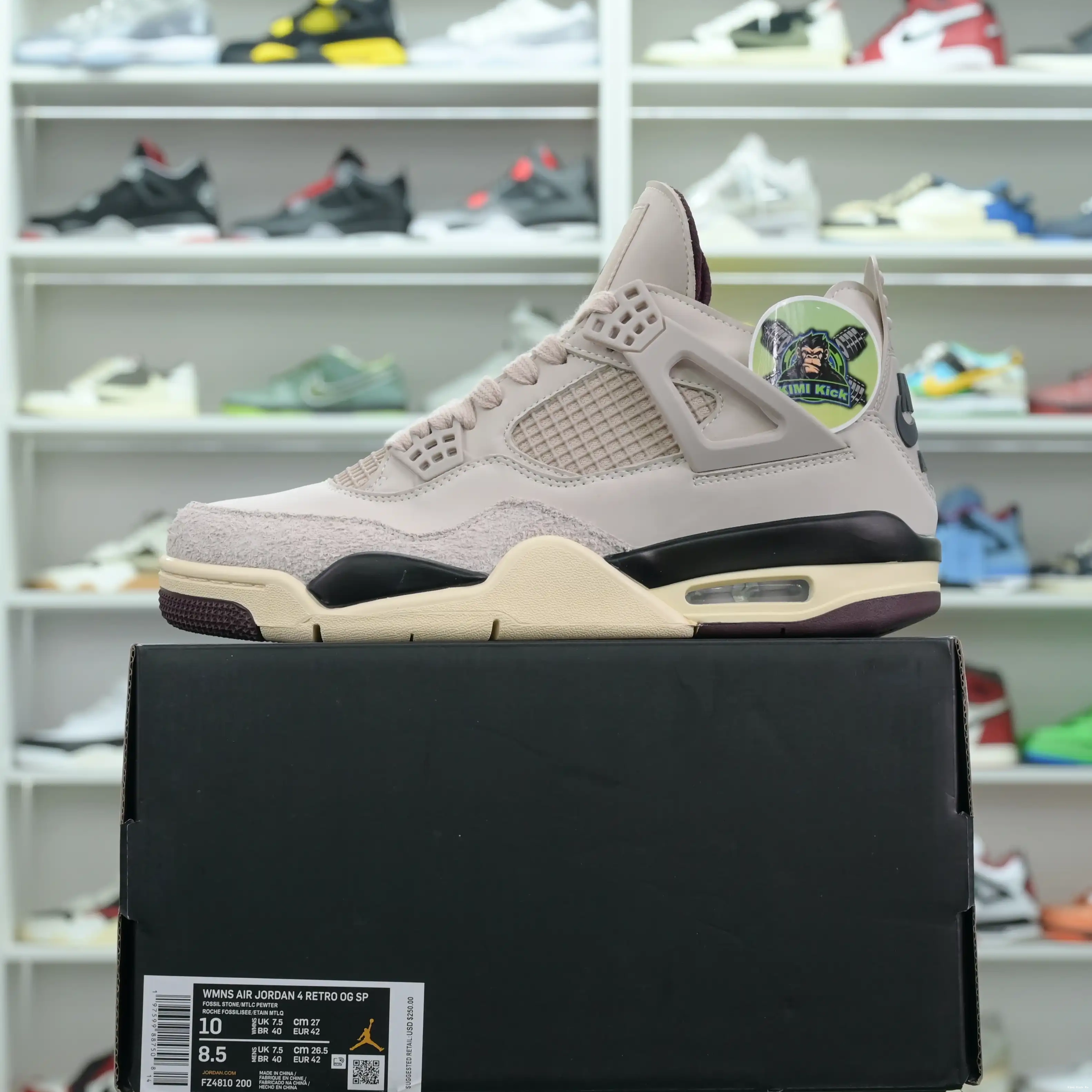 Kimikick A Sleeping” Maniére x Were Jordan Jordan 4“While You Ma Air 0611